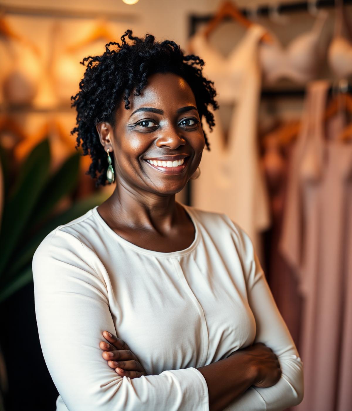 Bonita, boutique owner