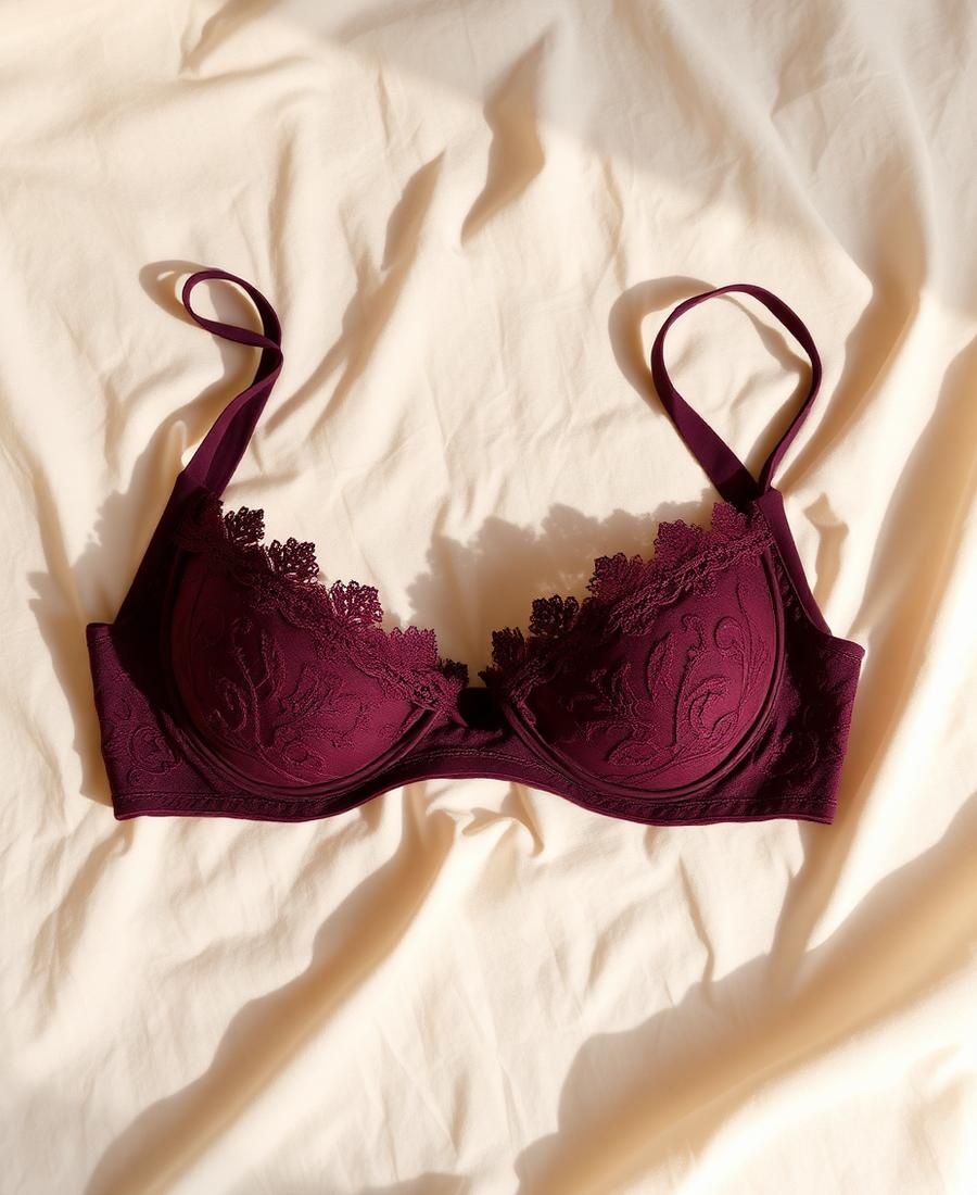 Berry Lace Balconette